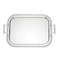 Rectangle Silverplate Tray With Handles