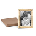 Watchband Satin Gold-Plated Picture Frame, 5" x 7"