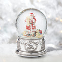 Winter Traditions Santa Musical Snow Globe