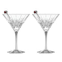 Soho Crystal 2pc Martini Glass Set