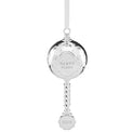 2016 Baby's 1st Christmas Silverplated Rattle Ornament